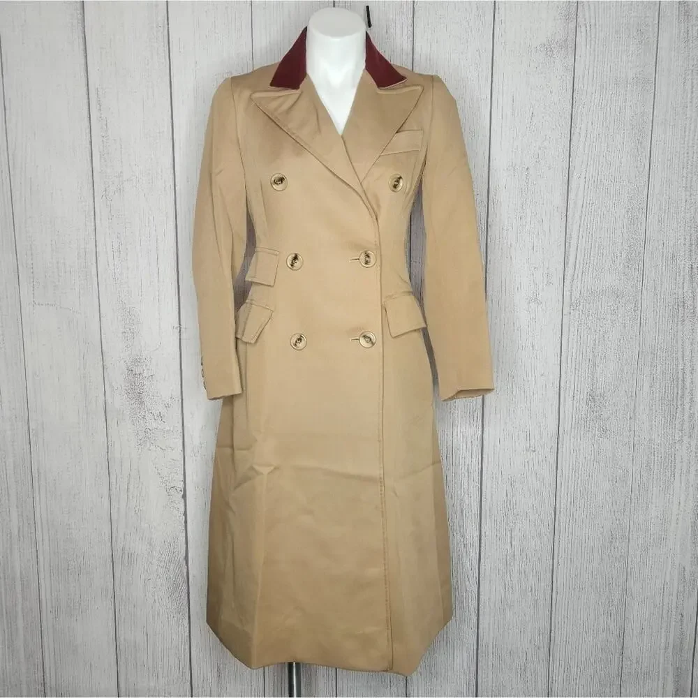 VTG Omniform Continental Airlines by Joyce Dixon Set - Trench, Blazer, & Skirt